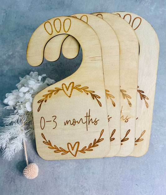 Baby wardrobe dividers