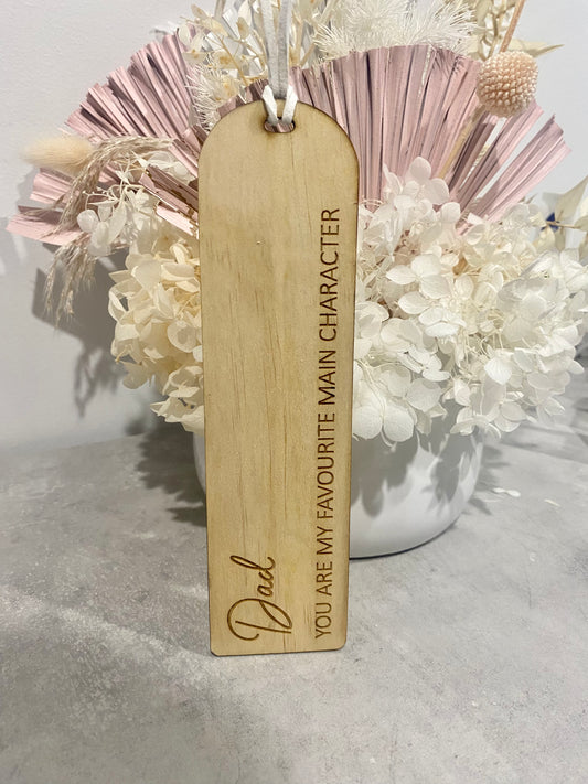 Father's Day bookmark