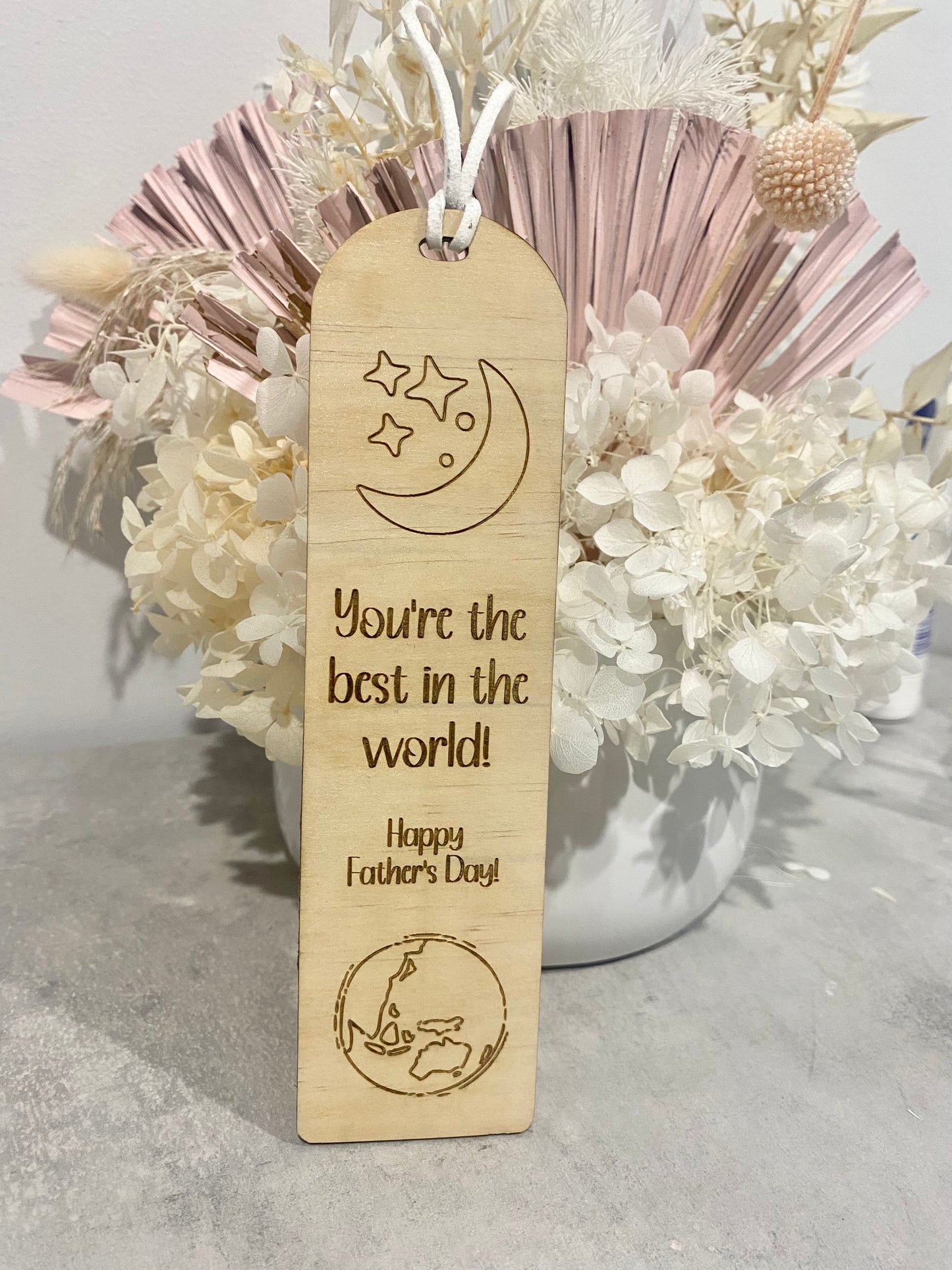 Father's Day bookmark