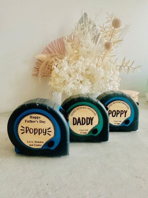 Father's Day Personalised tape measure